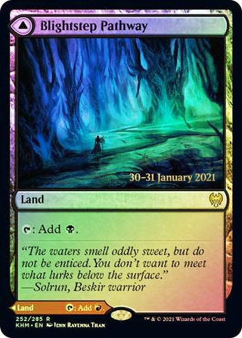 Blightstep Pathway // Searstep Pathway  [Kaldheim Prerelease Promos] | Good Games North
