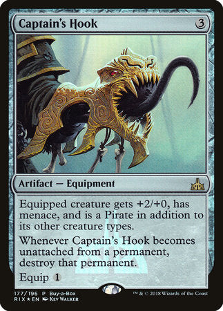 Captain's Hook [Rivals of Ixalan Promos] | Good Games North