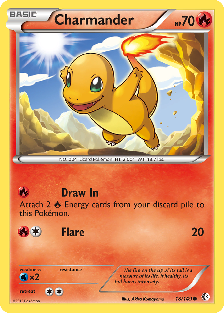 Charmander (18/149) [Black & White: Boundaries Crossed] | Good Games North