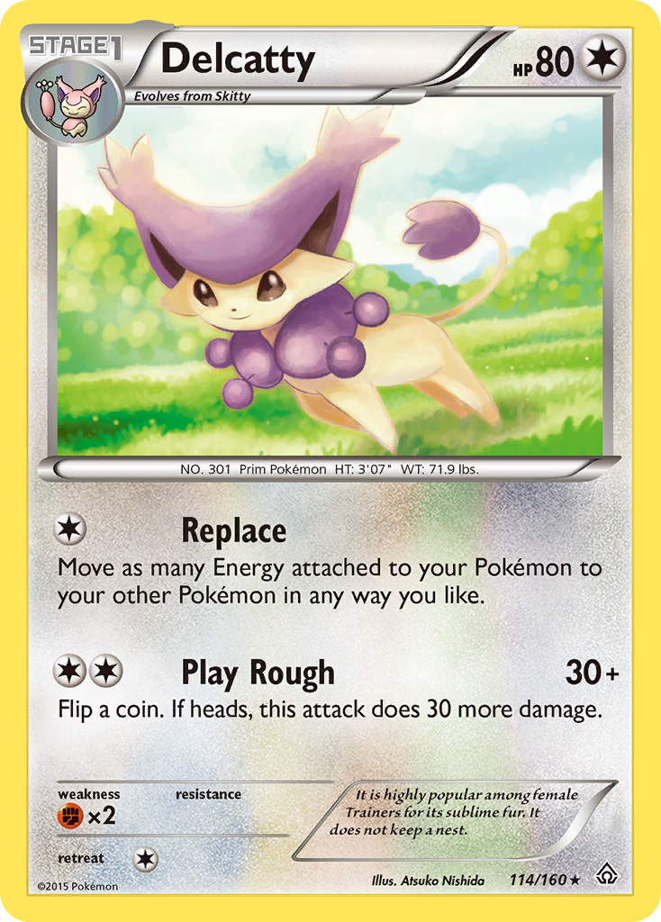 Delcatty (114/160) [XY: Primal Clash] | Good Games North
