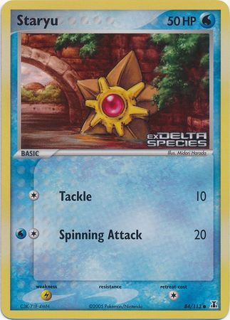 Staryu (84/113) (Stamped) [EX: Delta Species] | Good Games North