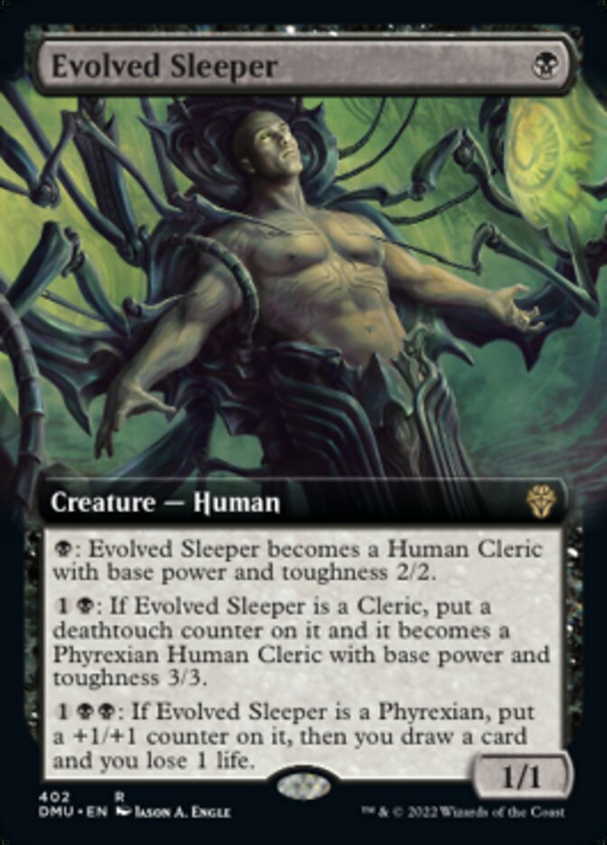 Evolved Sleeper (Extended Art) [Dominaria United] | Good Games North