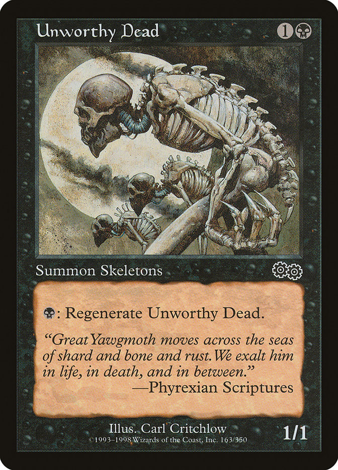 Unworthy Dead [Urza's Saga] | Good Games North