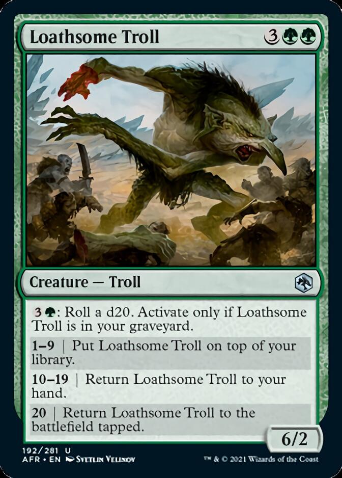 Loathsome Troll [Dungeons & Dragons: Adventures in the Forgotten Realms] | Good Games North