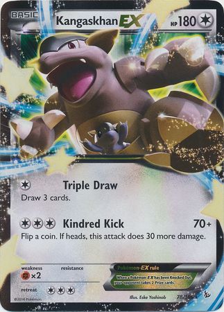 Kangaskhan EX (78/106) (Jumbo Card) [XY: Flashfire] | Good Games North