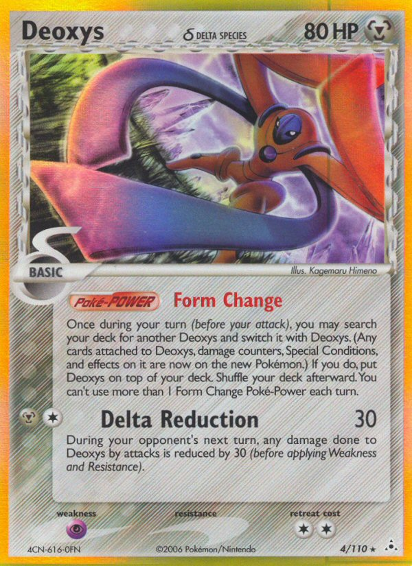 Deoxys (4/110) (Delta Species) [EX: Holon Phantoms] | Good Games North