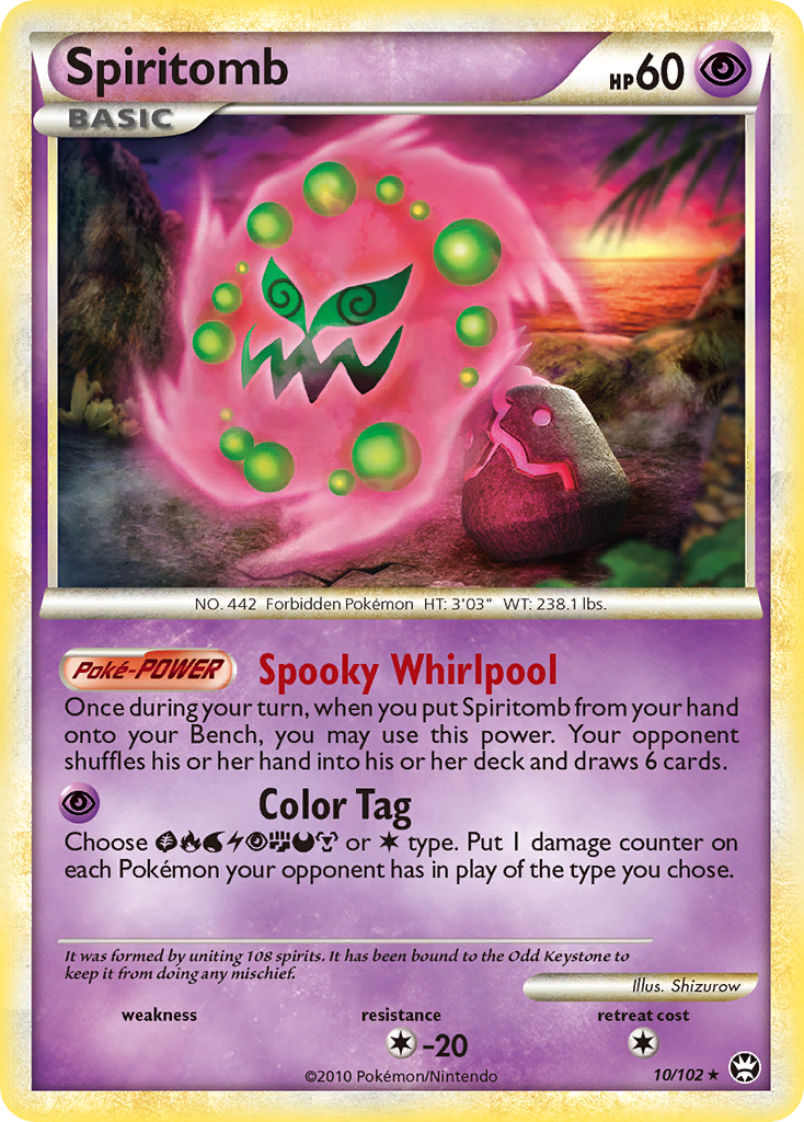 Spiritomb (10/102) [HeartGold & SoulSilver: Triumphant] | Good Games North