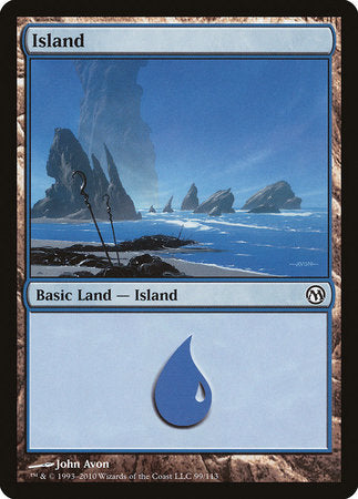 Island (99) [Duels of the Planeswalkers] | Good Games North