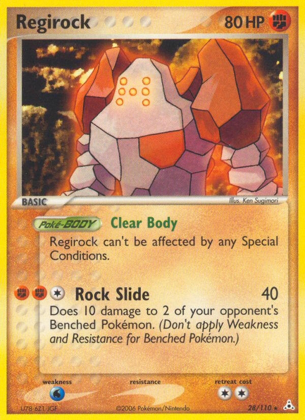 Regirock (28/110) [EX: Holon Phantoms] | Good Games North