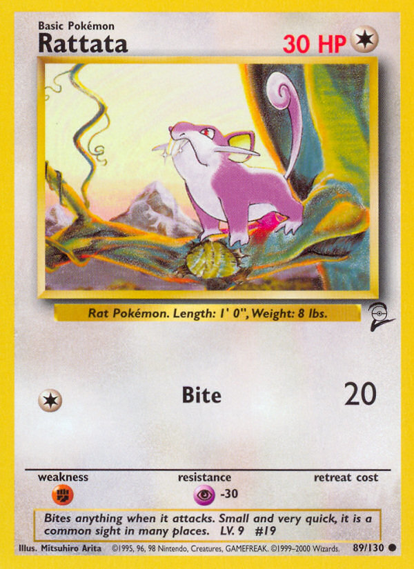 Rattata (89/130) [Base Set 2] | Good Games North