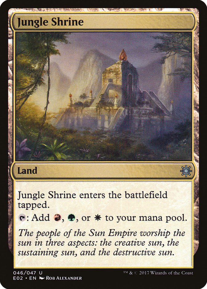 Jungle Shrine [Explorers of Ixalan] | Good Games North