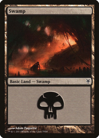 Swamp (79) [Duel Decks: Sorin vs. Tibalt] | Good Games North