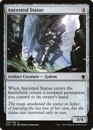 Ancestral Statue [Dragons of Tarkir] | Good Games North