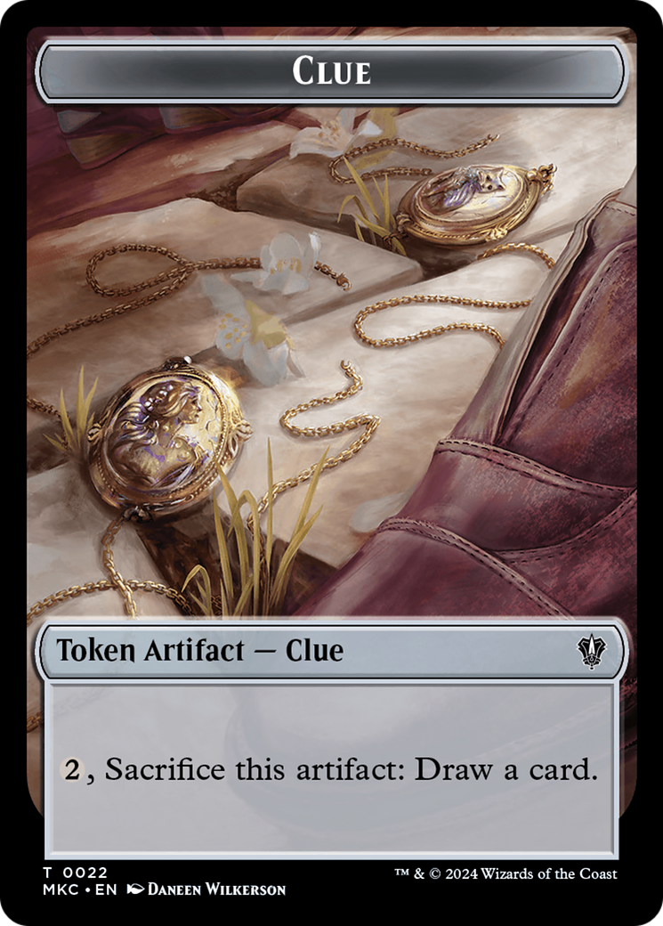 Clue // Insect (0017) Double-Sided Token [Murders at Karlov Manor Commander Tokens] | Good Games North