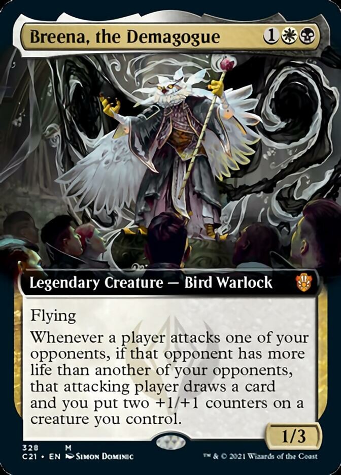 Breena, the Demagogue (Extended) [Commander 2021] | Good Games North