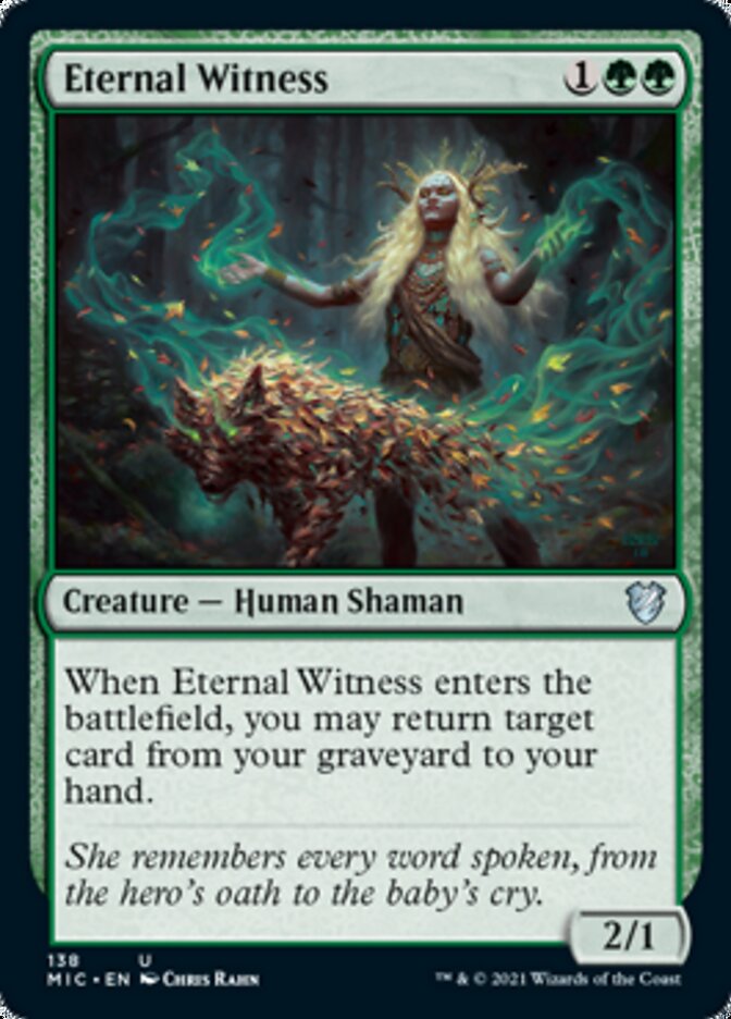 Eternal Witness [Innistrad: Midnight Hunt Commander] | Good Games North