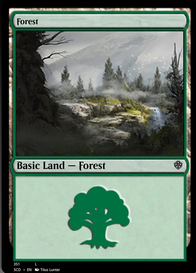 Forest (351) [Starter Commander Decks] | Good Games North