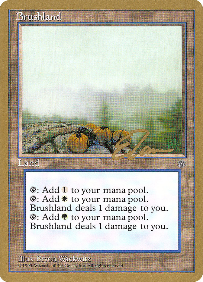 Brushland (Eric Tam) [Pro Tour Collector Set] | Good Games North