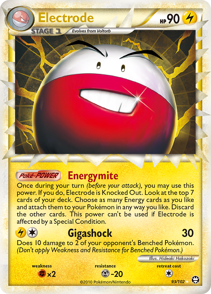 Electrode (93/102) [HeartGold & SoulSilver: Triumphant] | Good Games North