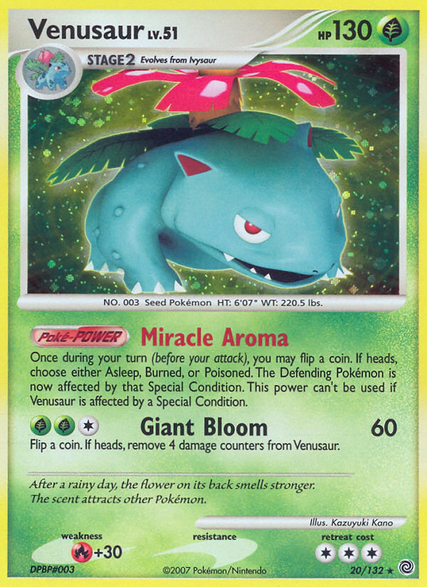 Venusaur (20/132) [Diamond & Pearl: Secret Wonders] | Good Games North