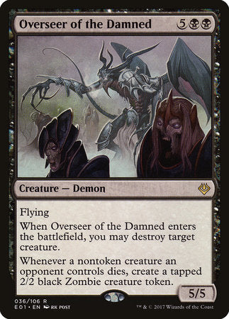 Overseer of the Damned [Archenemy: Nicol Bolas] | Good Games North