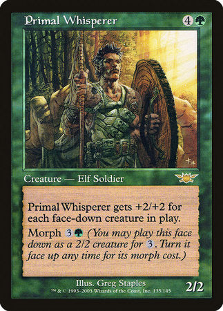 Primal Whisperer [Legions] | Good Games North