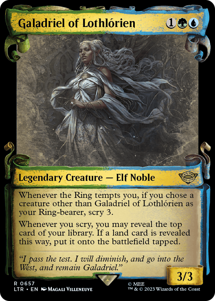 Galadriel of Lothlorien [The Lord of the Rings: Tales of Middle-Earth Showcase Scrolls] | Good Games North