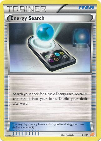 Energy Search (21/30) [Black & White: Trainer Kit - Excadrill] | Good Games North