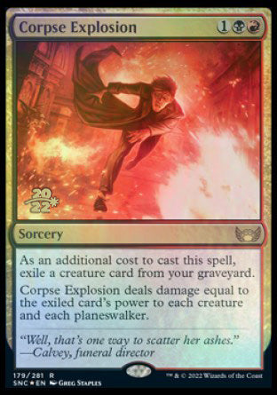 Corpse Explosion [Streets of New Capenna Prerelease Promos] | Good Games North