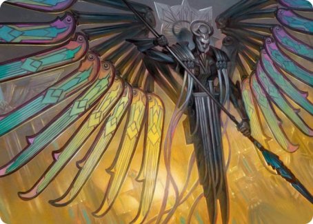 Paragon of Modernity Art Card [Streets of New Capenna Art Series] | Good Games North