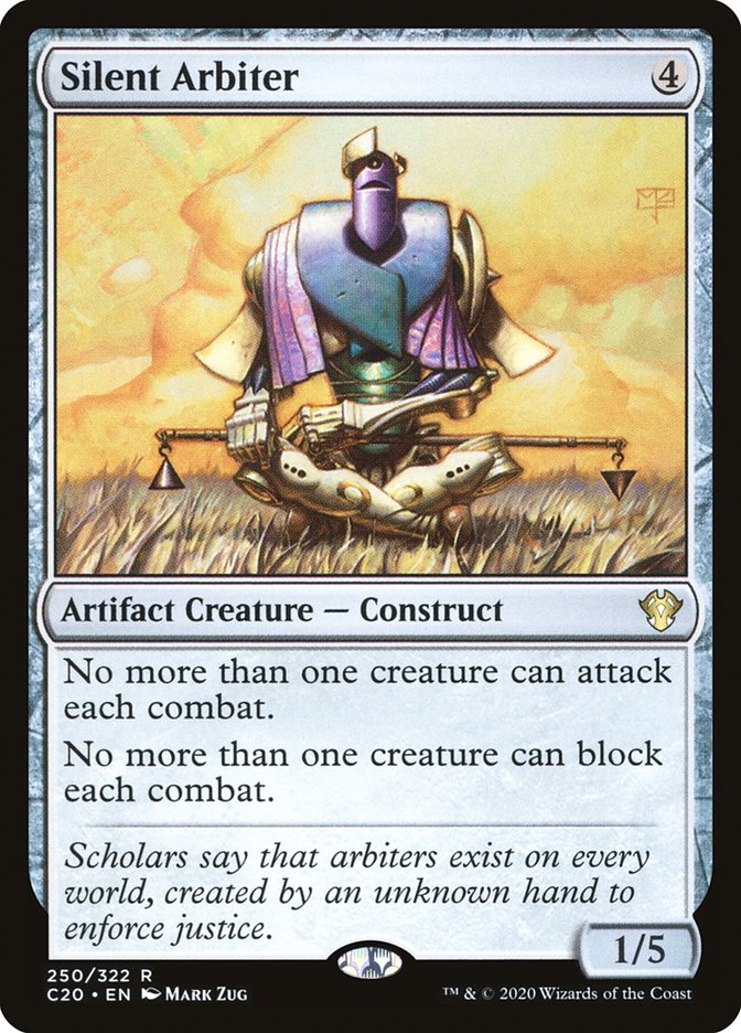 Silent Arbiter [Commander 2020] | Good Games North