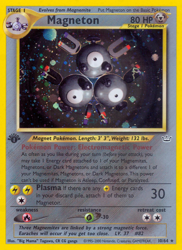 Magneton (10/64) [Neo Revelation 1st Edition] | Good Games North