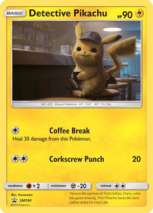 Detective Pikachu (SM190) [Sun & Moon: Black Star Promos] | Good Games North