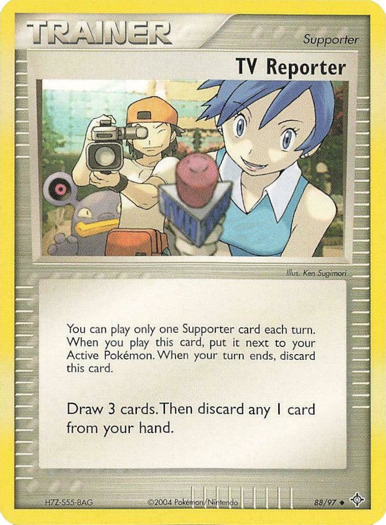 TV Reporter (88/97) [EX: Battle Stadium] | Good Games North