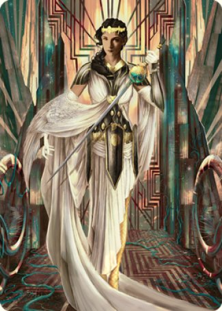 Elspeth Resplendent 2 Art Card [Streets of New Capenna Art Series] | Good Games North