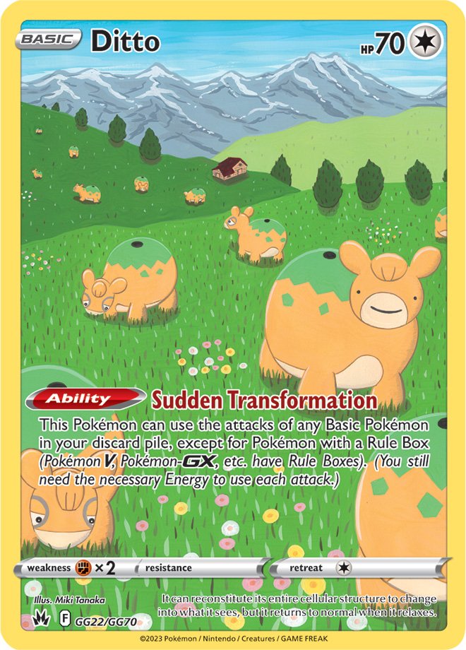 Ditto (GG22/GG70) [Sword & Shield: Crown Zenith] | Good Games North
