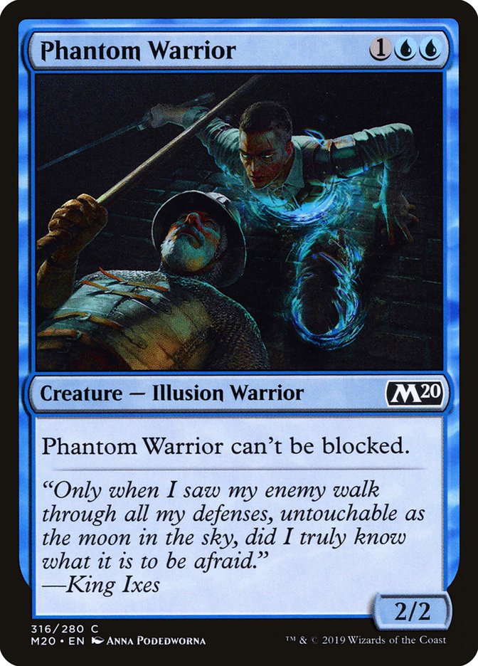 Phantom Warrior [Core Set 2020] | Good Games North
