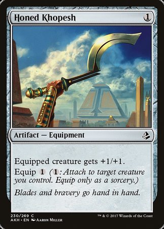 Honed Khopesh [Amonkhet] | Good Games North