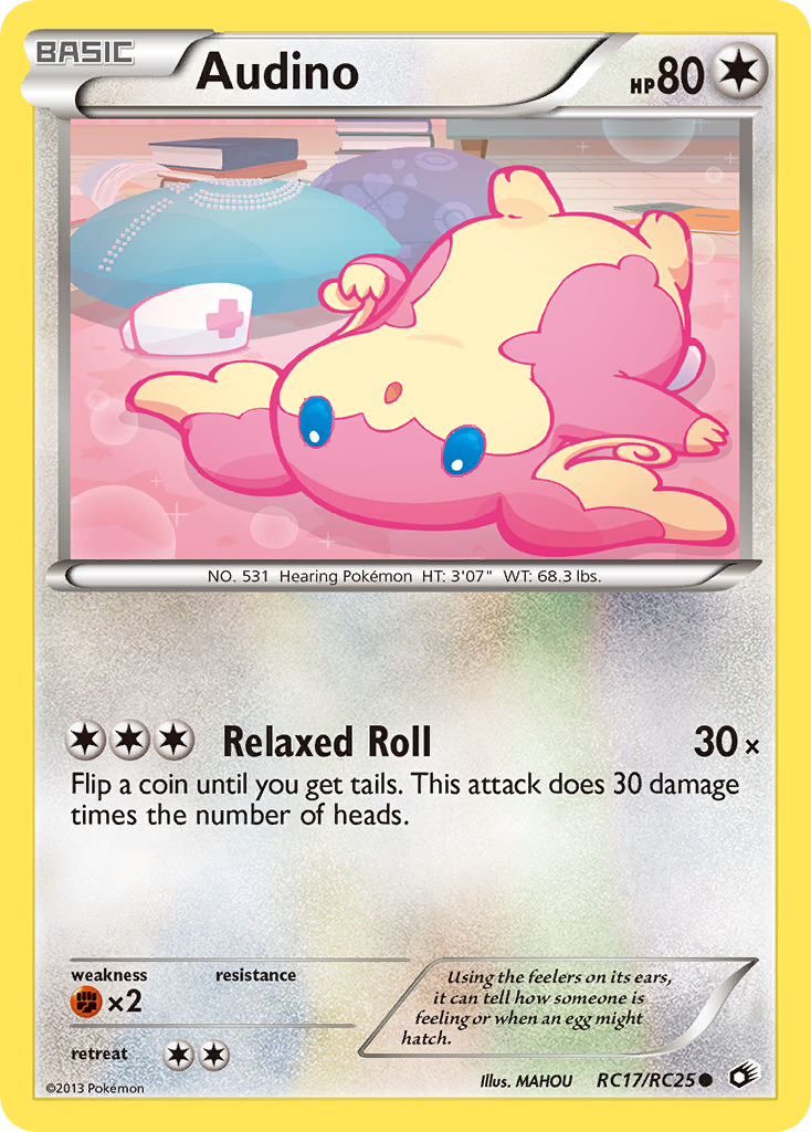 Audino (RC17/RC25) [Black & White: Legendary Treasures] | Good Games North