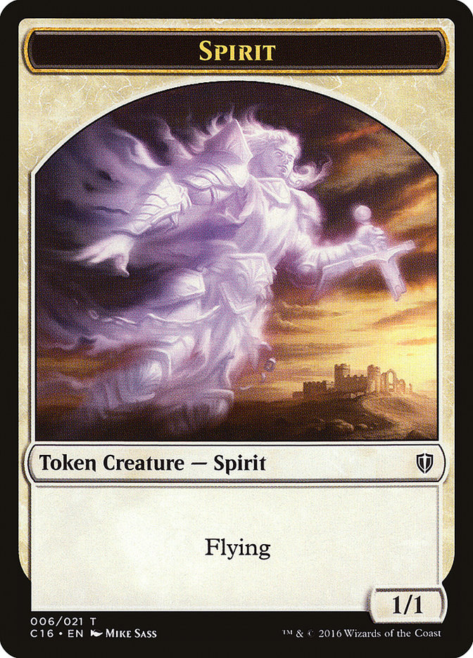 Spirit (006/021) [Commander 2016 Tokens] | Good Games North