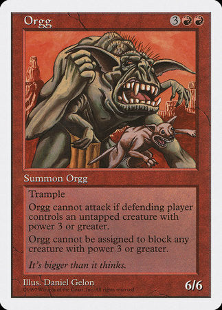 Orgg [Fifth Edition] | Good Games North