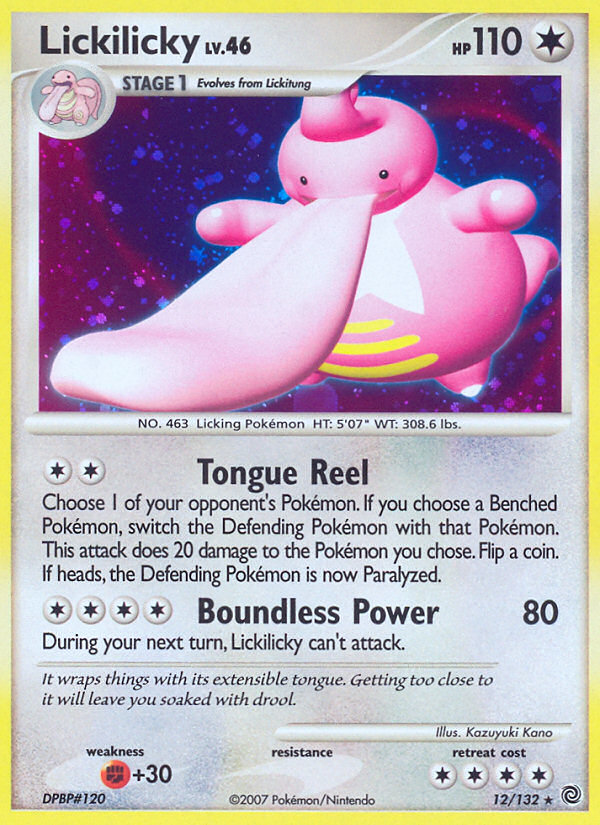 Lickilicky (12/132) [Diamond & Pearl: Secret Wonders] | Good Games North