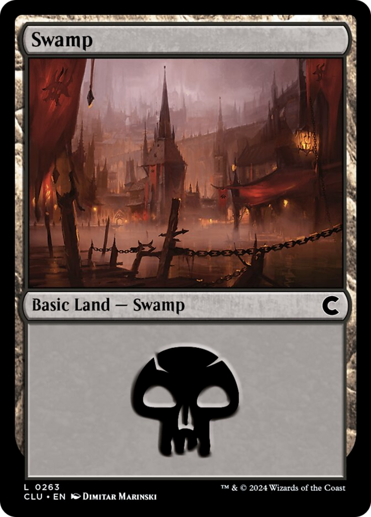 Swamp (0263) [Ravnica: Clue Edition] | Good Games North