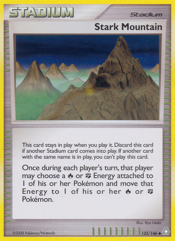 Stark Mountain (135/146) [Diamond & Pearl: Legends Awakened] | Good Games North