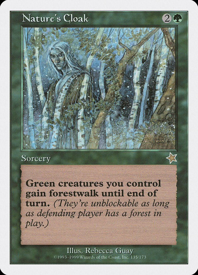 Nature's Cloak [Starter 1999] | Good Games North