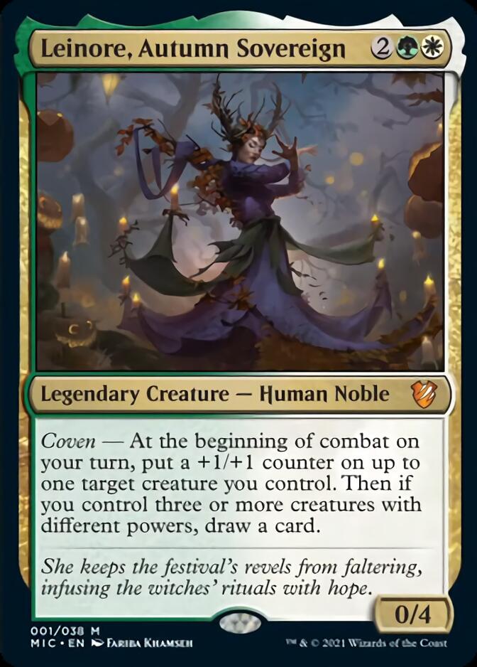 Leinore, Autumn Sovereign [Innistrad: Midnight Hunt Commander] | Good Games North