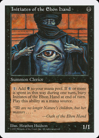 Initiates of the Ebon Hand [Fifth Edition] | Good Games North