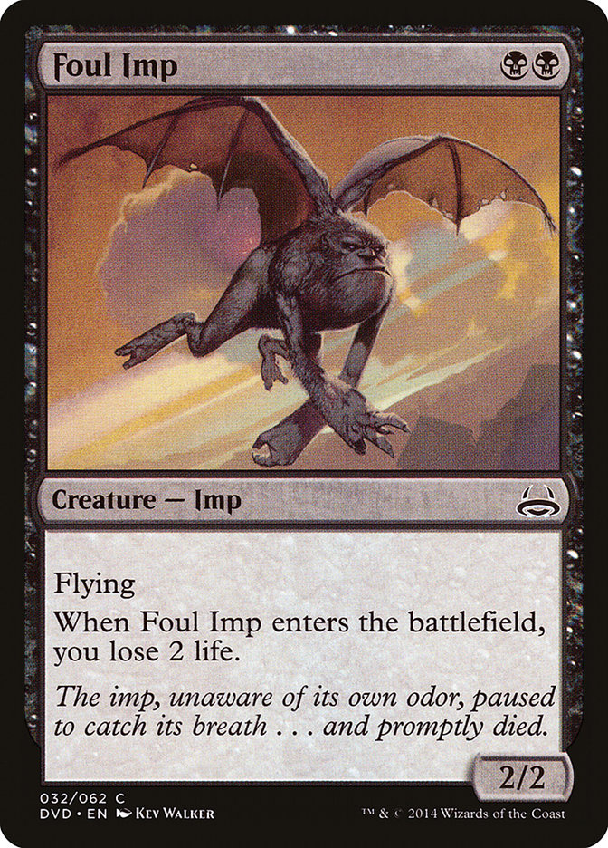 Foul Imp (Divine vs. Demonic) [Duel Decks Anthology] | Good Games North