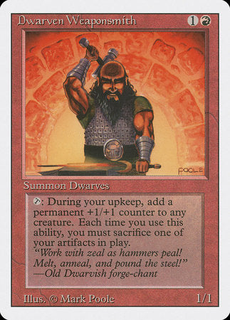 Dwarven Weaponsmith [Revised Edition] | Good Games North