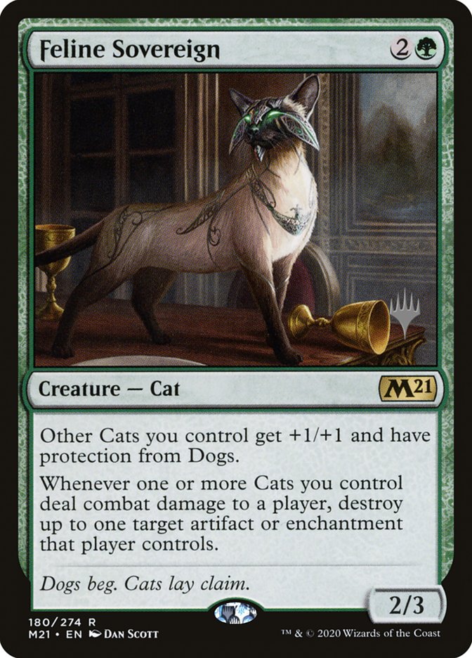 Feline Sovereign (Promo Pack) [Core Set 2021 Promos] | Good Games North